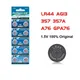 10pcs 1.5V Alkaline button battery LR44 AG13 357 357 A76 GPA76 Button cell Watch Battery Coin Cell