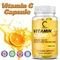 Organic Vitamin C 1000 mg and Zinc 20 mg Capsules Support Skin Immune Health Antioxidant