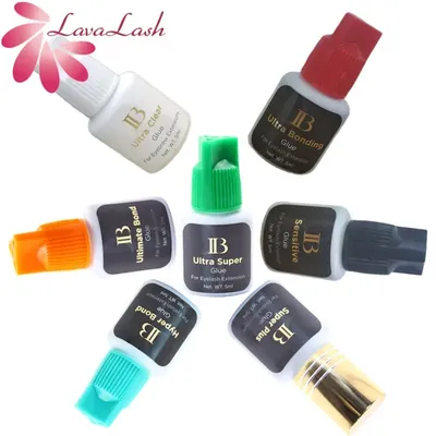 Eyelash Extension Glue i-beauty Type 1 bottle IB Ultra super Glue Individual Fast Drying Eyelash Extensions Glue 5ml/bottle Shop