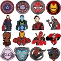 Anime Accessories Briefcase Badges With Anime Pins Avengers Lapel Pins for Backpacks Brooches Cute