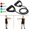 120cm Yoga Pull Rope Resistance Bands Fitness Gum Elastic Bands Fitness Equipment Rubber Expander