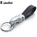 Metal Leopard Head Leather Key Chains Rings Holder For Car Keyrings KeyChains For Man Women High