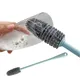 Silicone Cup Brush Milk Bottle Cleaning Brush Long Handle Water Bottles Cleaner Glass Cup Cleaning