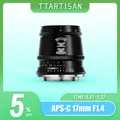 TTArtisan 17mm F1.4 Wide Angle Camera Lens for Sony E Mount Fujifilm XT3 XA7 XE Canon M Leica L