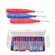 30-50pcs/lot Hygiene Dental Soft Floss Sticks Toothpick Teeth Cleaning Tooth Flossing Head Plastic