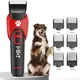 Electric Professional Pet Hair Clipper Big Dog Trimmer Shaver Rechargeable Animal Cats Hair Trimmer