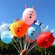 1/5/10 PCS New Cute Rabbit Inflatable Ball Birthday Wedding Anniversary Children's Day Party