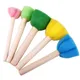 5pcs Kids Toddler Sponge Stamp Brush Kits Flower Drawing Toys for Children Paint Educational Art and