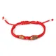 Feng Shui Red String Double Fish Lucky Wooden Twin Charm Bracelet Red Thread For Good Luck Wealth