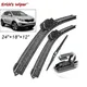 Erick's Wiper Front & Rear Wiper Blades Set Kit For KIA Sportage SL 2010 - 2015 Windshield