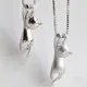 Sweet Fashion Lovely Necklace Tiny Cute Cat Pendants Odd Fancy Jewelry Charm Pendant Necklace