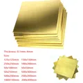1pcs Thickness 0.1/0.5/0.8/1/2/3/4/5/6/8mm Brass Plate Customized Size Frame Model Mould DIY