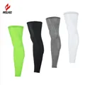 One Pair Anti UV Cycling Legwarmers Compression Bike Sports Leggings Running Hiking Basketball