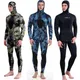 2023 Neoprene Scuba Diving wetsuit 3/5 mm Winter Warm Men Hood Surfing Front Zipper Snorkeling