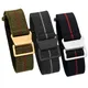 60s French Troops Parachute Bag Elastic Watch Strap 20mm 22mm Nylon Watchbands Man's Universal Smart