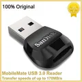 SanDisk MobileMate USB 3.0 Reader for UHS-I Micro SDHC Micro SDXC Memory Card Reader B531 High