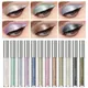 QIBEST Liquid Eyeshadow Sticker Cosmetics Shadows Pencil Eyeliner Quick-drying Glitter Shimmer