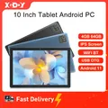 XGODY N01 Tablet 10 inch Android Tablets 4GB 64GB IPS Screen 4core Ultra-thin 5G WiFi Bluetooth GPS
