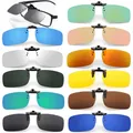 Blue Light Blocking Clip On Glasses Anti-Fatigue UV Anti Blue Rays Flip Up Glasses Eye Strain