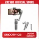 ZHIYUN Official SMOOTH Q3 Portable Phone Gimbal 3-Axis Handheld Stabilizer for iPhone 14 pro max