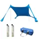 Shades Beach Tent Large Portable Windproof Beach Tent Pop Up Shade Canopy Sun Shelter Family Beach