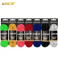 Ice Hockey Skate Laces 84 96 108 120inch Dual Layer Braid Reinforced Waxed Tip Design Hockey Skate