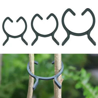 100PCS Plant Garden Clips 2 Sizes Planting Support Grippers Great for Flower Vine and Vegetable