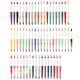 100pcs New Candy Beaded Ballpoint Pen Pens Gift for Writing Beadable Pens Beadable Pen DIY Gift for