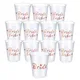 Team Bride Tribe Cups Bridal Shower Bachelorette Party Plastic Drinking Cup Rose Gold Hen Party