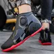 New Men rain boot Outdoor Fishing Shoes anti slip Punk Ankle Rubber Boots Waterproof Strong Blocking