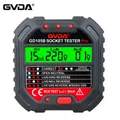 GVDA Socket Outlet Tester Voltage Detector Electric Circuit Breaker Finder Ground Zero Line US EU UK