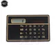 8 Digit Ultra Thin Solar Power Calculator with Touch Screen Credit Card Design Portable Mini