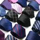 100 Styles Silk Men's Ties Stripe Flower Floral 8cm Jacquard Necktie Accessories Daily Wear Cravat