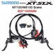 Shimano Deore XT M8100 Hydraulic Brake ICE Tech SLX M7100 M6100 MTB Brakes Left Right 900/1600mm