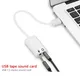 3D External USB Audio Sound Card Adapter 7.1 Virtual Channel With Cable Microphone 3.5mm Interface