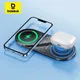 Baseus 20W Dual Wireless Chargers for iPhone 15 14 Airpod Pro Fast Qi Wireless Charger for Samsung
