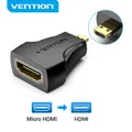 Vention Micro HDMI Adapter 1080P Micro HDMI Male to HDMI Female Converter Type D to A HDMI Adapter