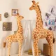 35-120cm Giant Real Life Giraffe Plush Toys High Quality Stuffed Animals Dolls Soft Kids Children