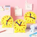 Children Montessori Clock Educational Toys Hour Minute Second Cognition Colorful Clocks Toys Kids