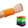 1PC Sport Wristband Fitness Gym Wrist Sweatband Tennis Volleyball Wrist Brace Sport Safety Wrist