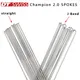 Bicycle Spokes DT Swiss Champion 2.0 Round Spokes J-bend/straight Pull Head Bicycle Spokes Silver