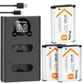 For sony NP BX1 NP-BX1 Battery + Charger For Sony DSC-RX100 X3000 IV HX300 WX300 HDR-AS15 X3000R MV1