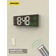 Biencore B66 Digital Wall Clock 16“ Large Alarm Clock Remote Control Date Week Temperature Clock