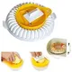 Microwave Oven Fat Potato Chips Maker Apple Fruit Potato Crisp Chip Slicer Snack Maker DIY Set Tray