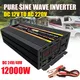 10000W 12000W Pure Sine Wave Inverter DC12V 24V 48V To AC 220V Power Inverter Car Inverter for Solar