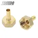 Pipe Fittings Brass Barb Hose Tail Fitting Fuel Air Gas Water Hose Oil ID 4mm-19mm to 1/8'' 1/4''