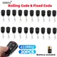 20pcs 433Mhz Auto Copy RF Remote Control Fixed Rolling Code 4 Keys Duplicator Cloning Code For CAME