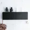 Black Bathroom Organizer Shelf With Hooks Aluminum Kitchen Decoration Shelves On Wall Shower Storage