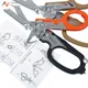 Sanke Rescue Trauma Shears Emergency Scissors Tool Stainless Steel Foldable Trauma Shears with Strap