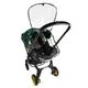 Rain cover thickened transparent PVC HD vision stroller raincoat for doona baby stroller 3 in 1 baby